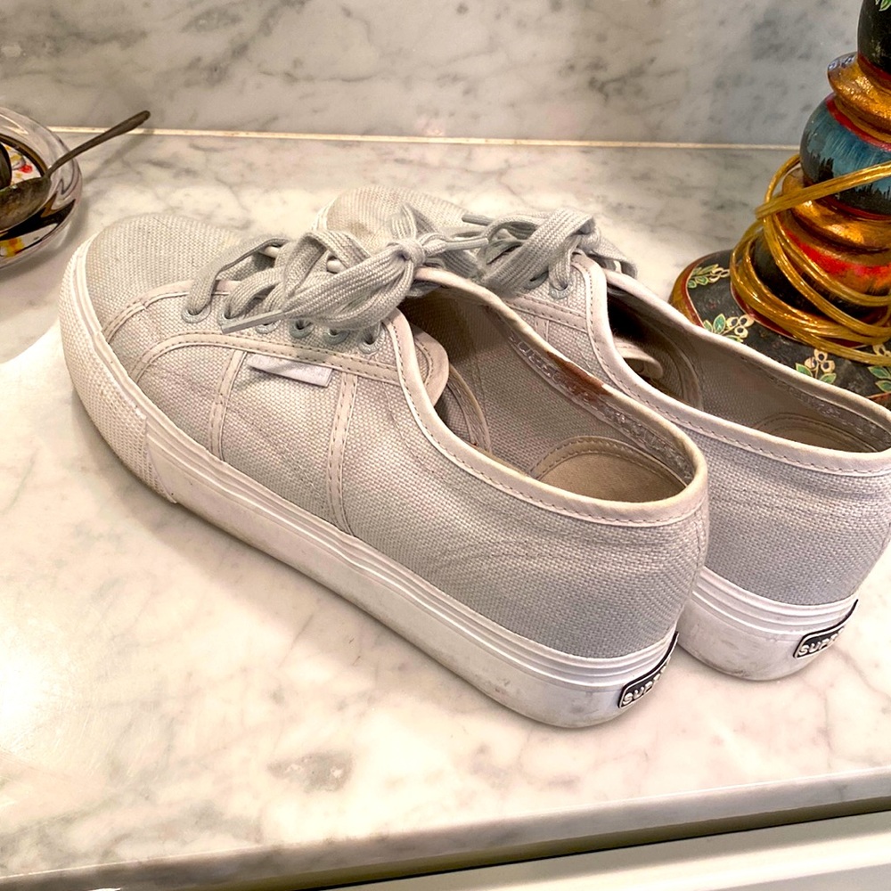 Superga High Platform Sneakers! - image 1